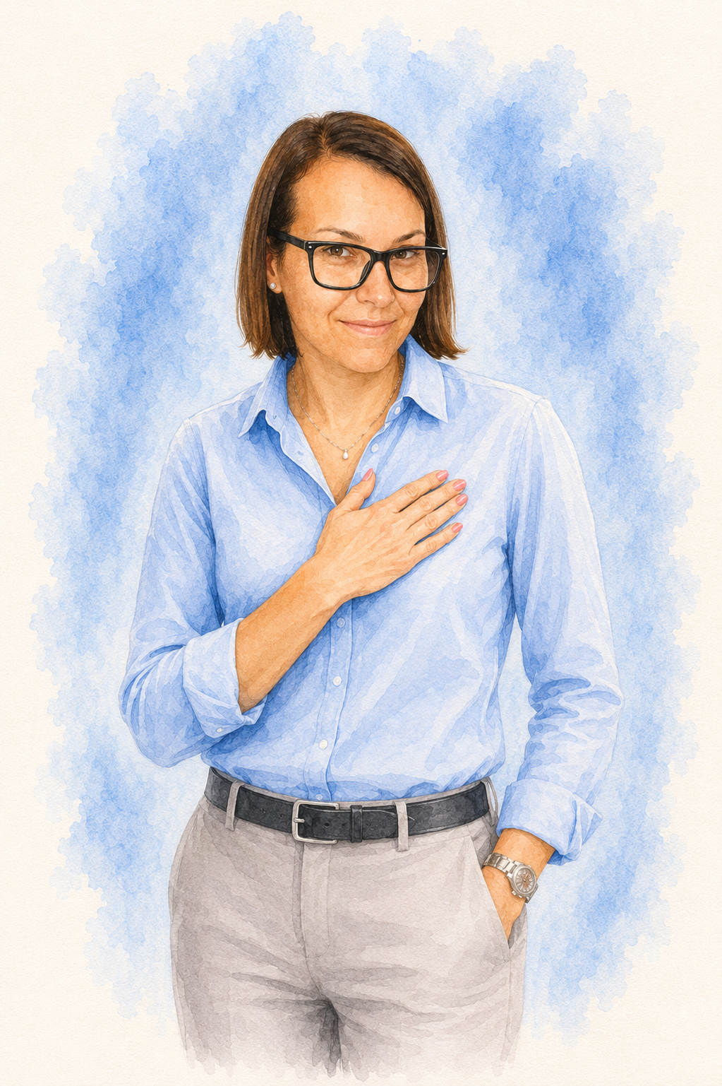 Portrét Lucie Wasserbauer